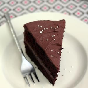 One-Bowl Chocolate Cake with Cocoa Cream Frosting