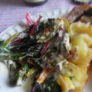 A Delicious Gratin of Chard