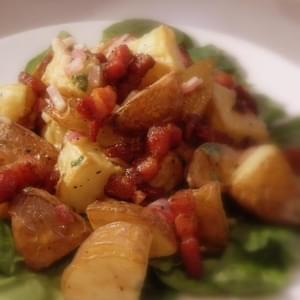 Warm Roasted Potato Salad