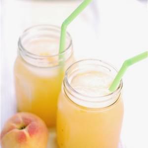 Roasted Peach Lemonade