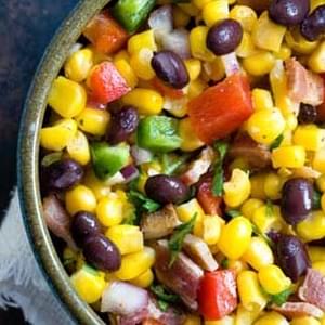 Corn And Black Bean Salsa