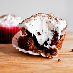 Fudgey Brownie Cupcakes