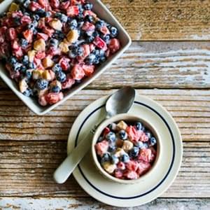 Easy Red, White, and Blueberry Salad
