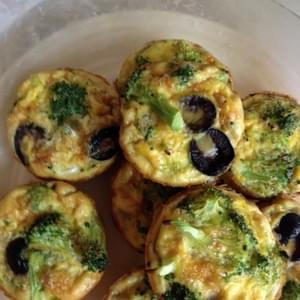 Clean Eating Broccoli Egg Muffins
