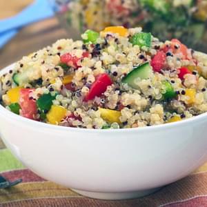 Five Step Simple Summer Quinoa Salad