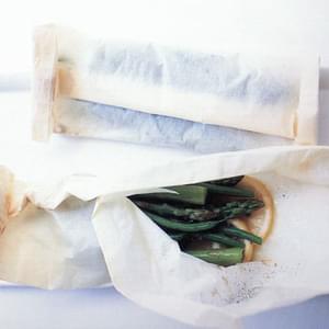 Steamed Veggies in Parchment Parcels