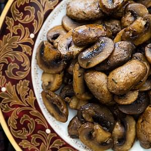 Marsala Glazed Mushrooms