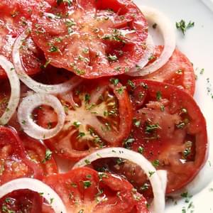 Balsamic Vinegar Tomato Salad