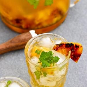 Grilled Pineapple Mojito
