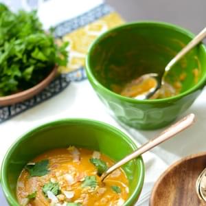 Coconut Carrot Soup