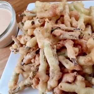 Beer-Battered Scallion Fries Are The New Onion Rings!