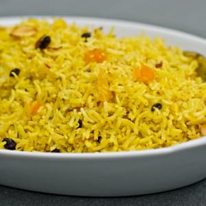 Basmati Pilaf with Dried Fruits and Almonds
