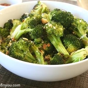 Roasted Broccoli with Garlic and Lemon