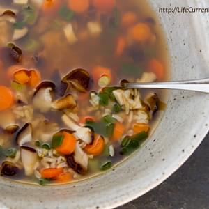 Brown Rice Vegetable Soup