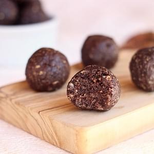 Dark Chocolate Raisinet Truffles
