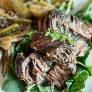 Paleo Pot Roast With Red Wine Reduction