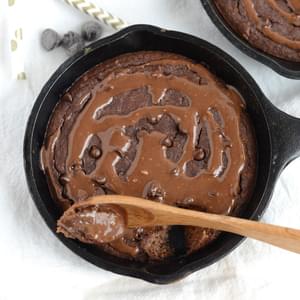 Double Chocolate Paleo Brownie