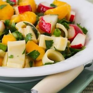 Mango Salad with Hearts of Palm, Radishes, Lime, and Cilantro