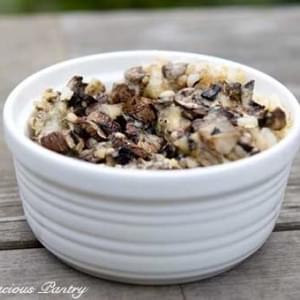 Clean Eating Mushroom & Brown Rice Casserole