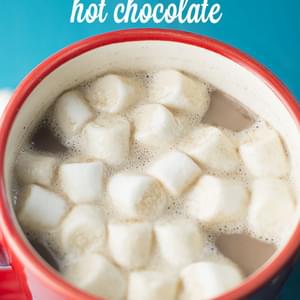 The BEST Crock Pot Hot Chocolate