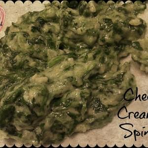 Cheesy Creamed Spinach