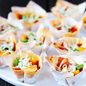 Easy Pizza Cups