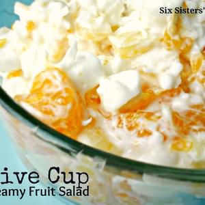 Grandma's Five Cup Creamy Fruit Salad