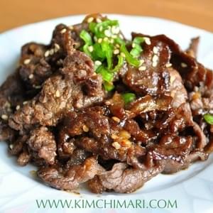 Bulgogi – Korean Beef BBQ (불고기)