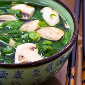 Healing Asian Soup with Ginger