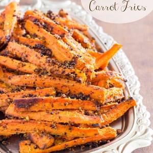 Pesto Roasted Carrot Fries