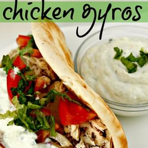 Slow Cooker Chicken Gyros