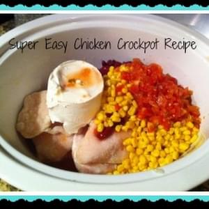 Super Easy Chicken Crockpot Recipe!! YUMMY!
