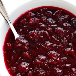 Slow Cooker Cranberry Sauce