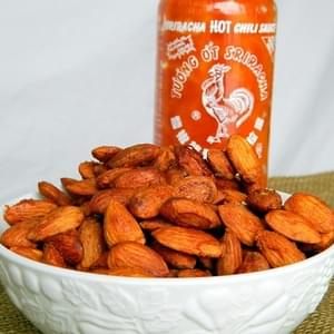 Sweet and Spicy Sriracha Almonds