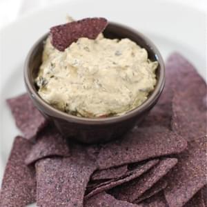 Simple Caramelized Shallot & Spinach Dip