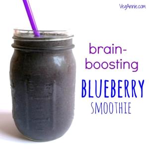 Brain-Boosting Blueberry Smoothie