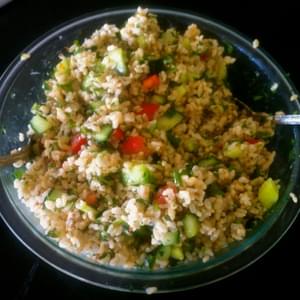 Tabouleh Brown rice salad