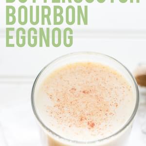 Butterscotch Bourbon Eggnog