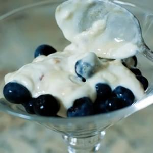 Yogurt Cream and Berries