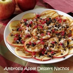 Ambrosia Apple Dessert Nachos