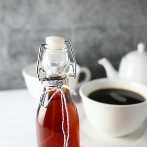Homemade Vanilla Coffee Syrup