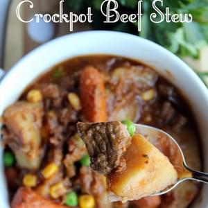 The Best Crockpot Beef Stew