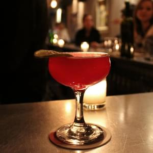Beet-Infused Gin Cocktail