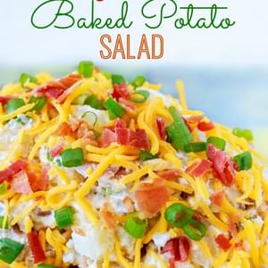 Loaded Baked Potato Salad Recipe Made Fresh & Easy