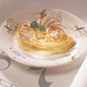Apple Cheese Omelette