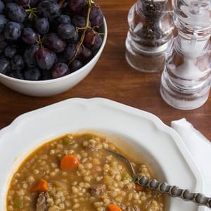 Easy And Hearty Beef Barley Soup