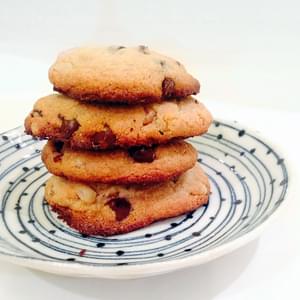 Paleo Chocolate Chip Cookies (Grain-free, Dairy-free, No refined sugar)