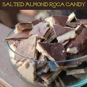 Salted Almond Roca Candy