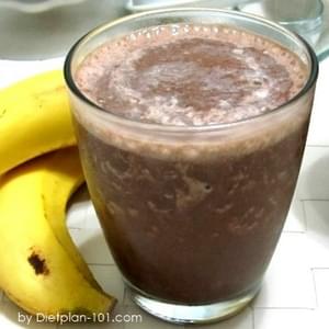 Banana Chocolate Milk Smoothie (for Cabbage Soup Diet)