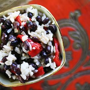 Easy Black Beans and Rice